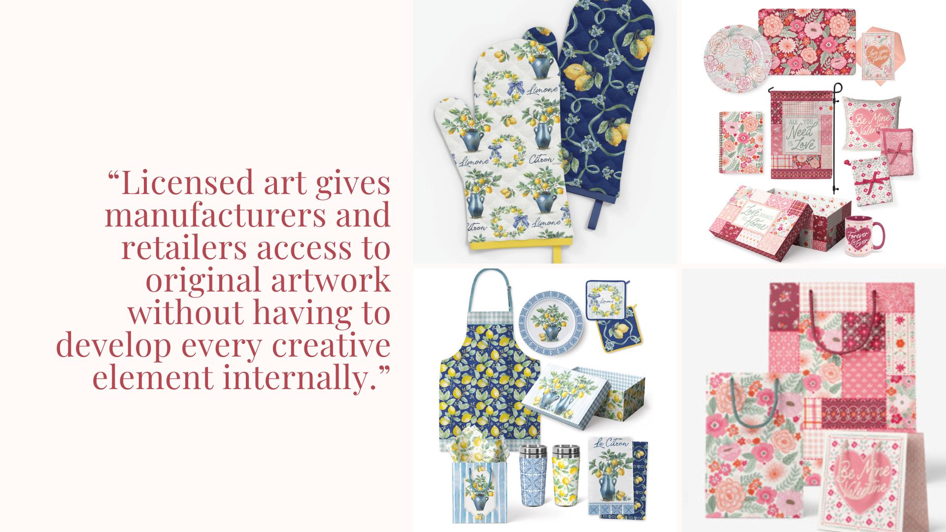 Private Lable Home Decor Art Licensing Collections