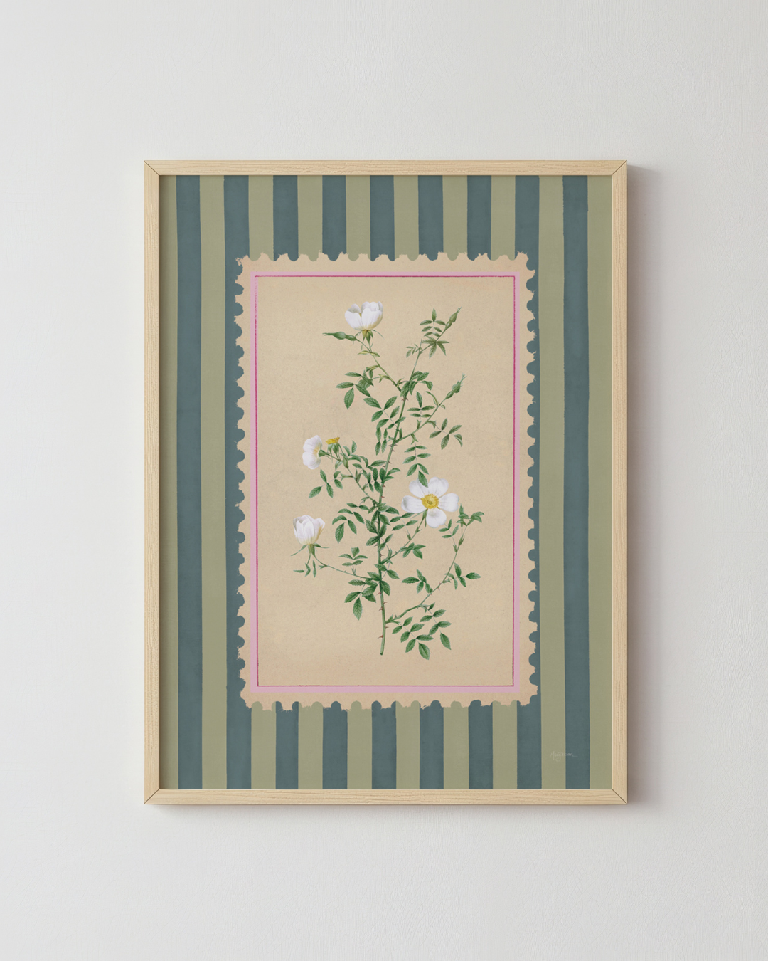 Tiny Floral Art Licensing Trend for Home and Wall Decor