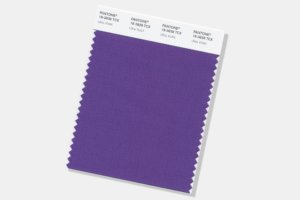 Pantone's Ultra Violet Fabric Swatch