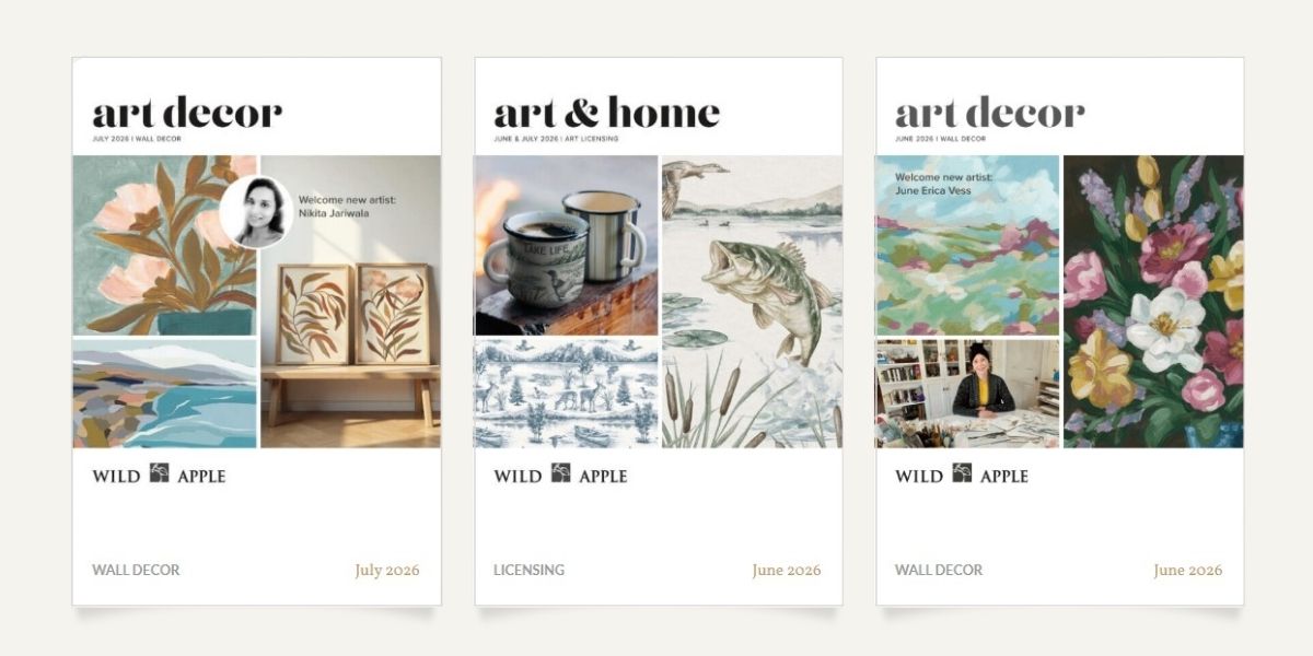 Wild Apple Art Licensing Lookbooks